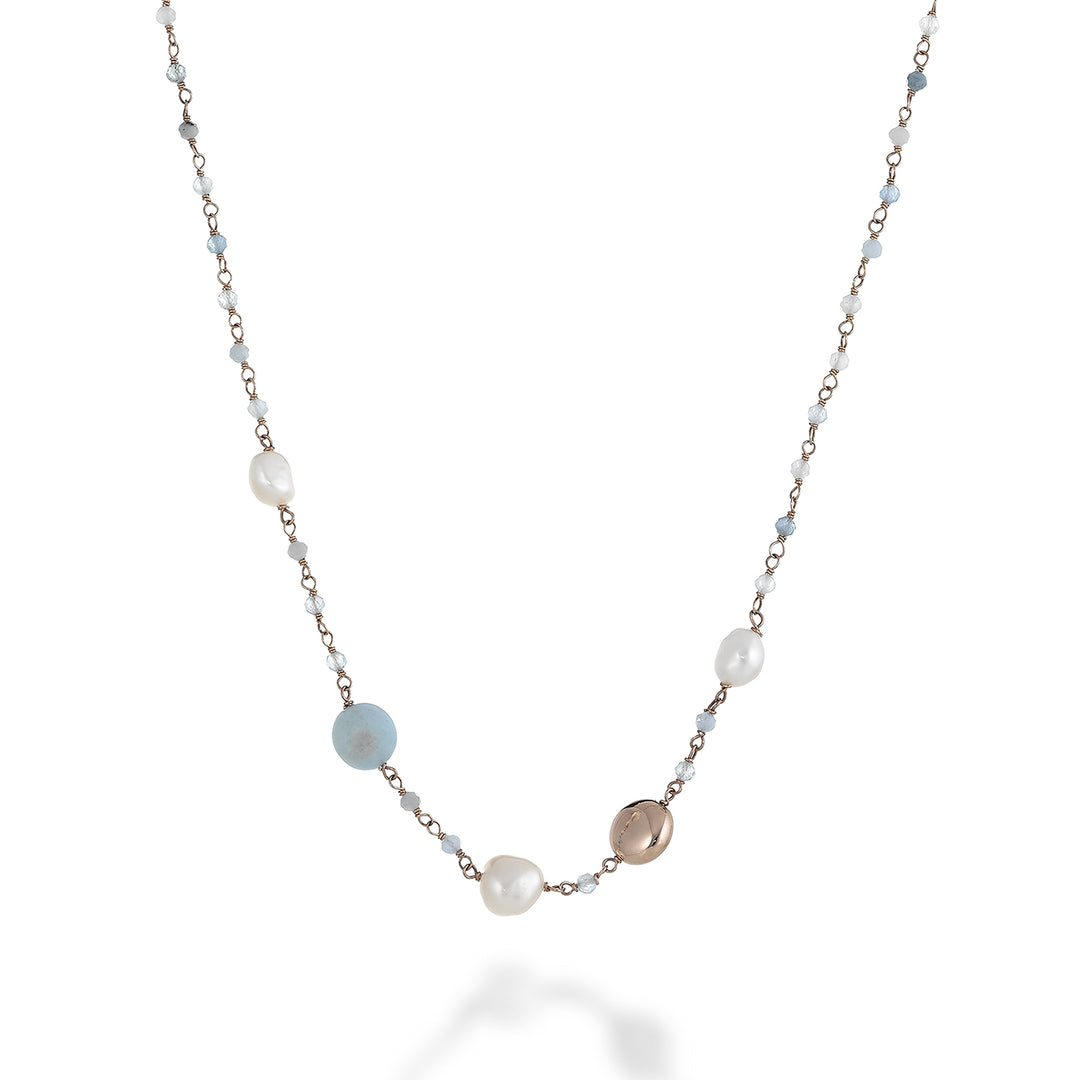 Mikiko cl ag925 fw bar 6/7 9/10 aquamarine MD7595A3ACQUAMARIN