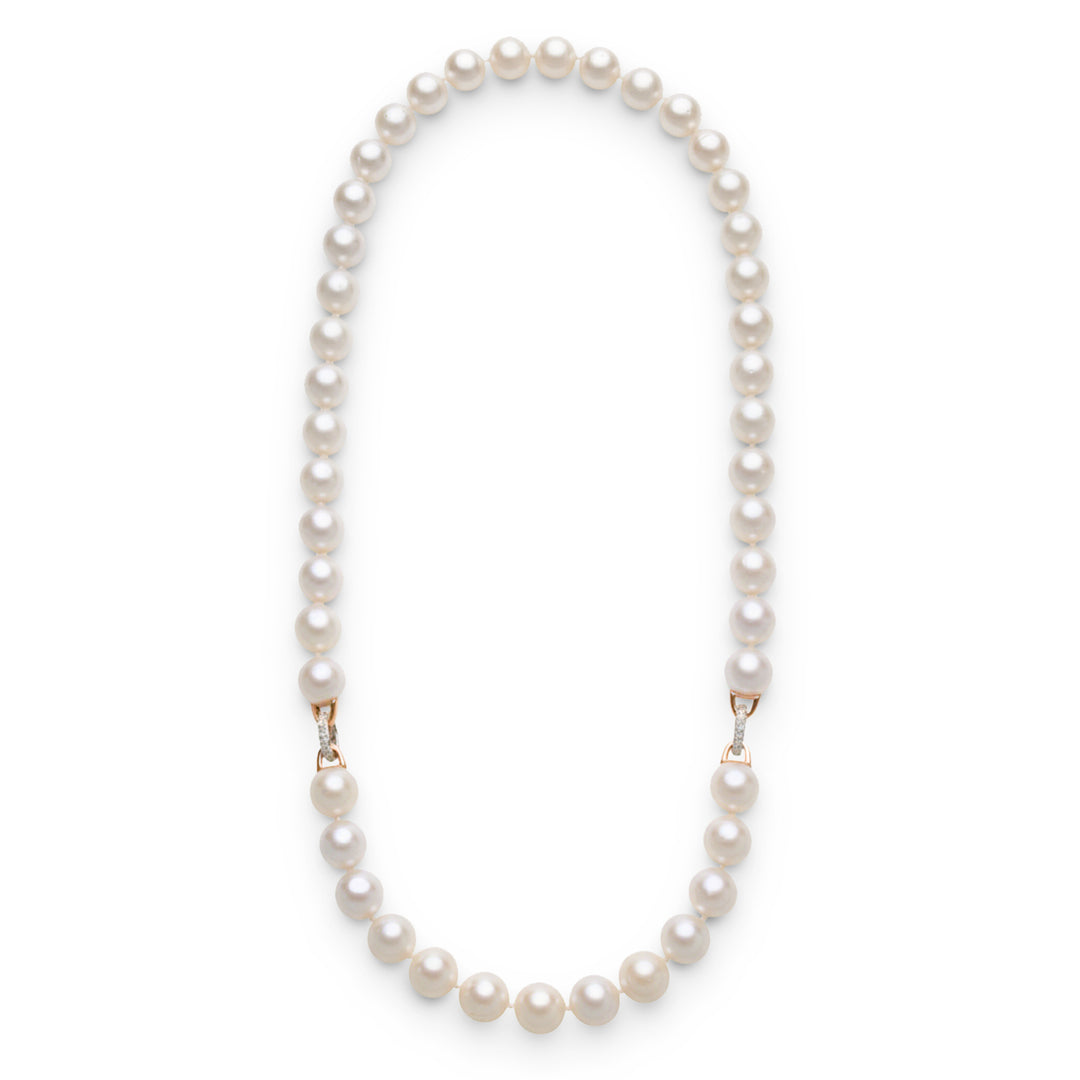 Golay string pearls australia round 14-15 mm necklace + brac FA2R1415BC-18085110041