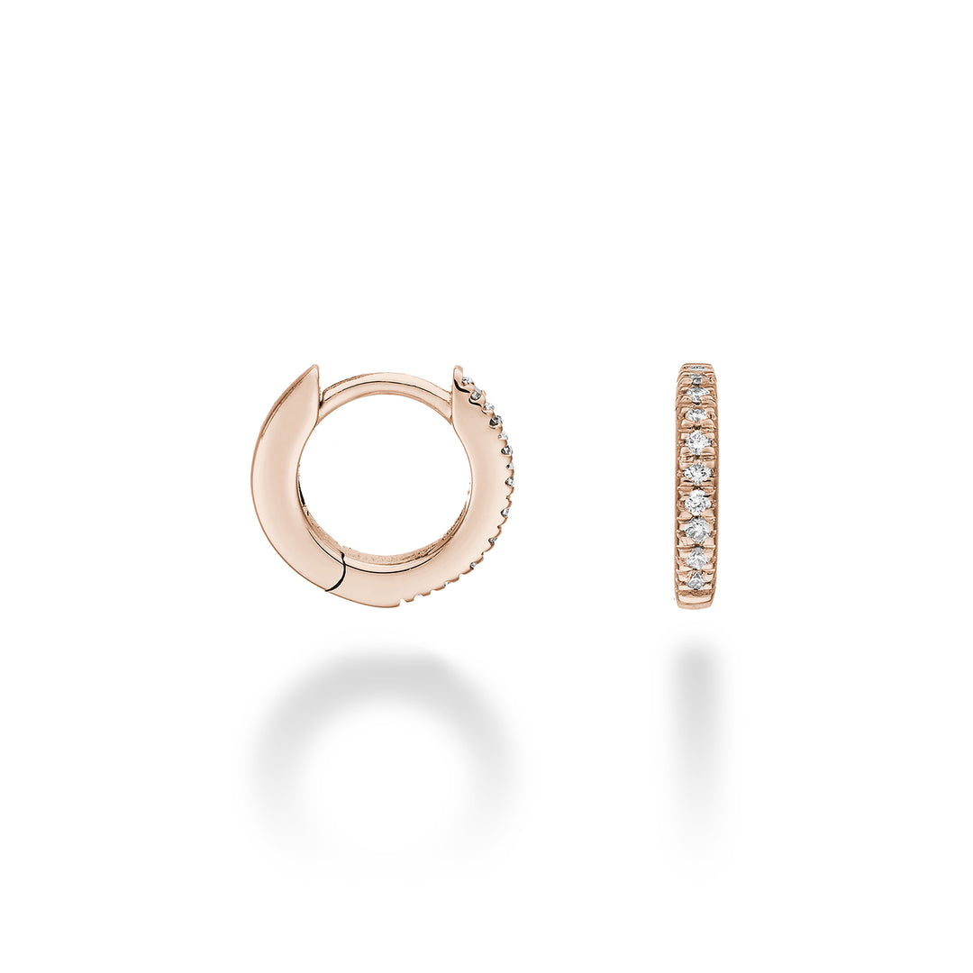 Mikiko or 18k ct.0.09 size 1 rose gold est. diam. 10mm MO5077O3BR009-1