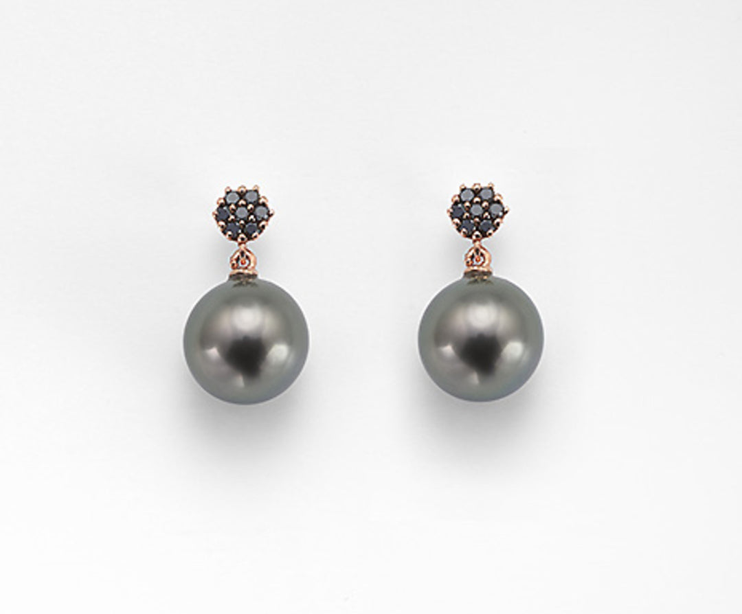 Nihama or 18k sspb 9/10 diam. neri ct.0,15 NO1401O3SANE090