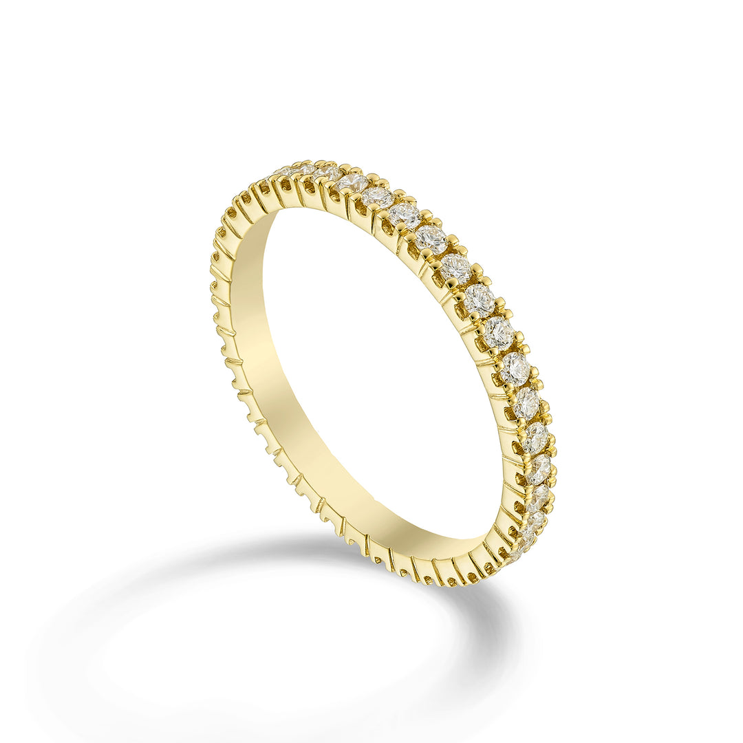 Golay anello girodito lineare oro giallo AETL022DI075G-23164110045