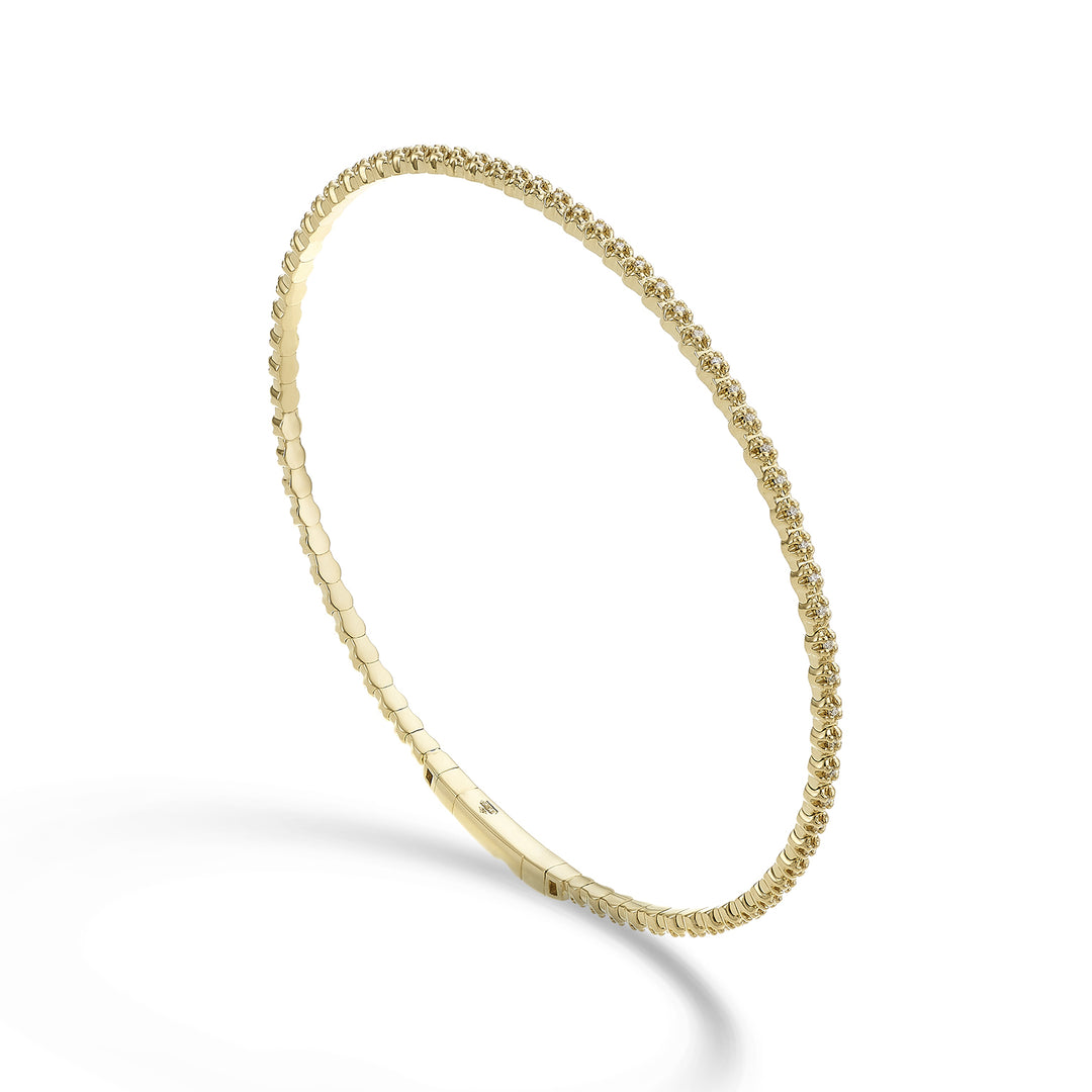 Golay br 18k tennis flex diam. 0.18 ct yellow gold 17 cm GBFLEX006DIO1