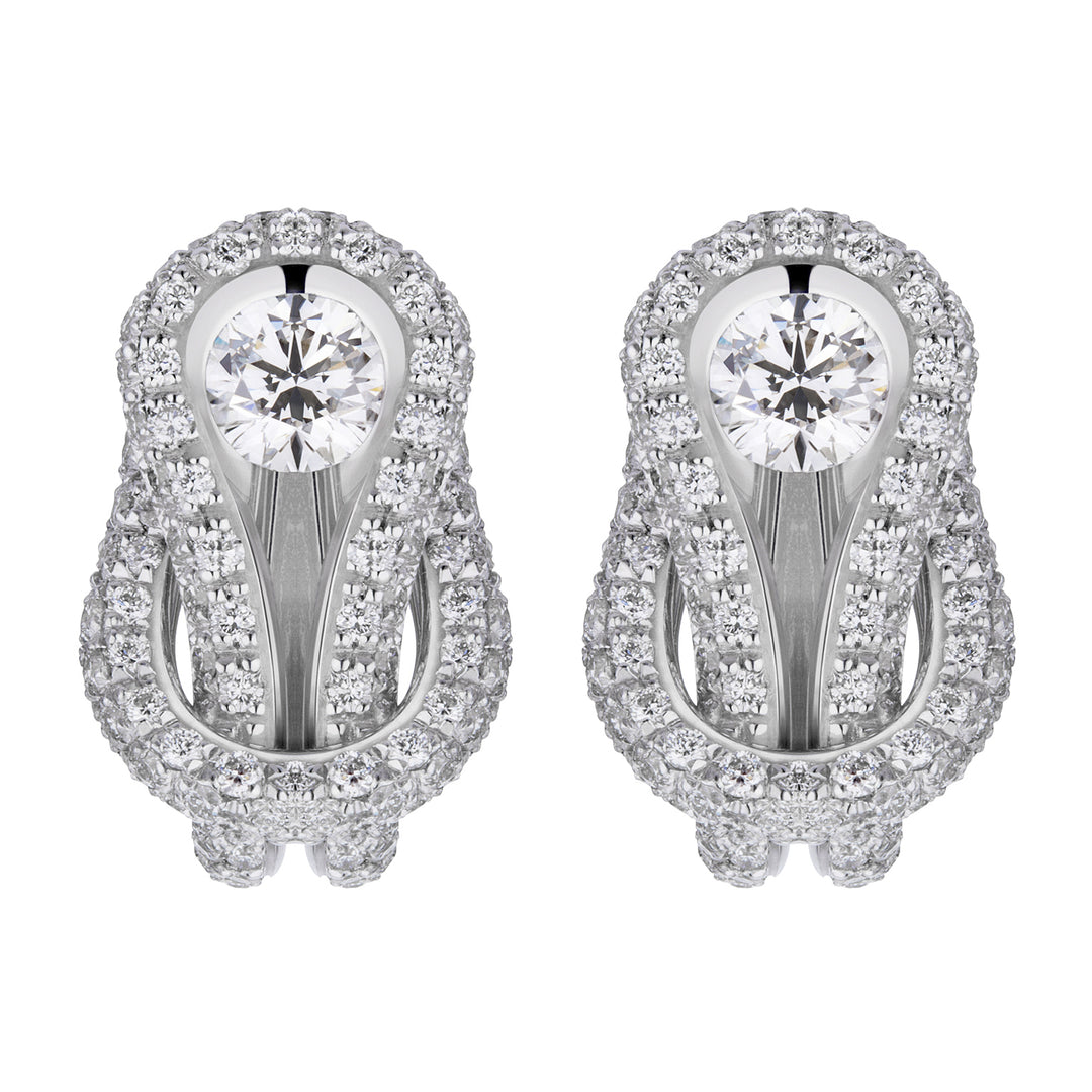 World Diamond Group orecchini fm encordia pave&