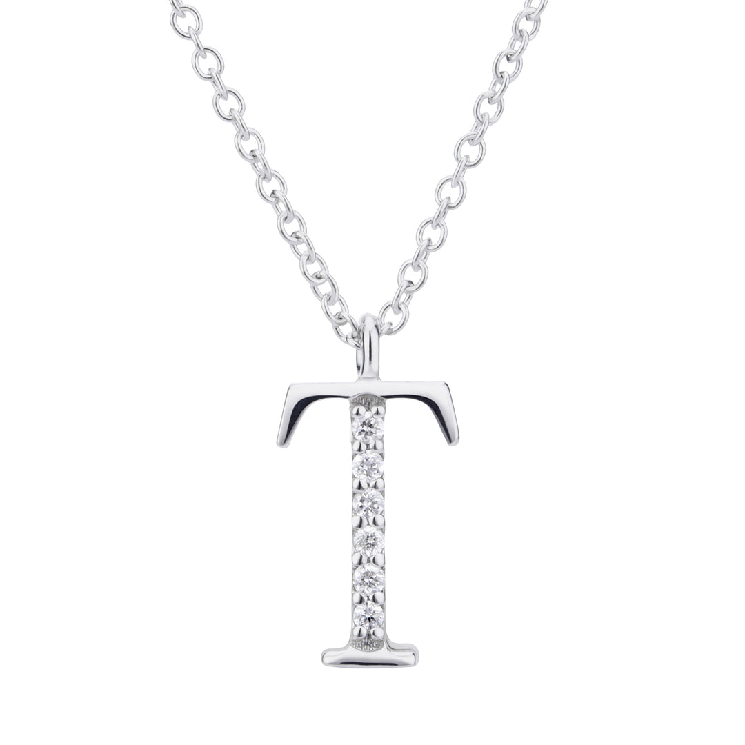 Golay cl 18k lettre t grand diam. Or rose GDGFTO3 0,03 ct