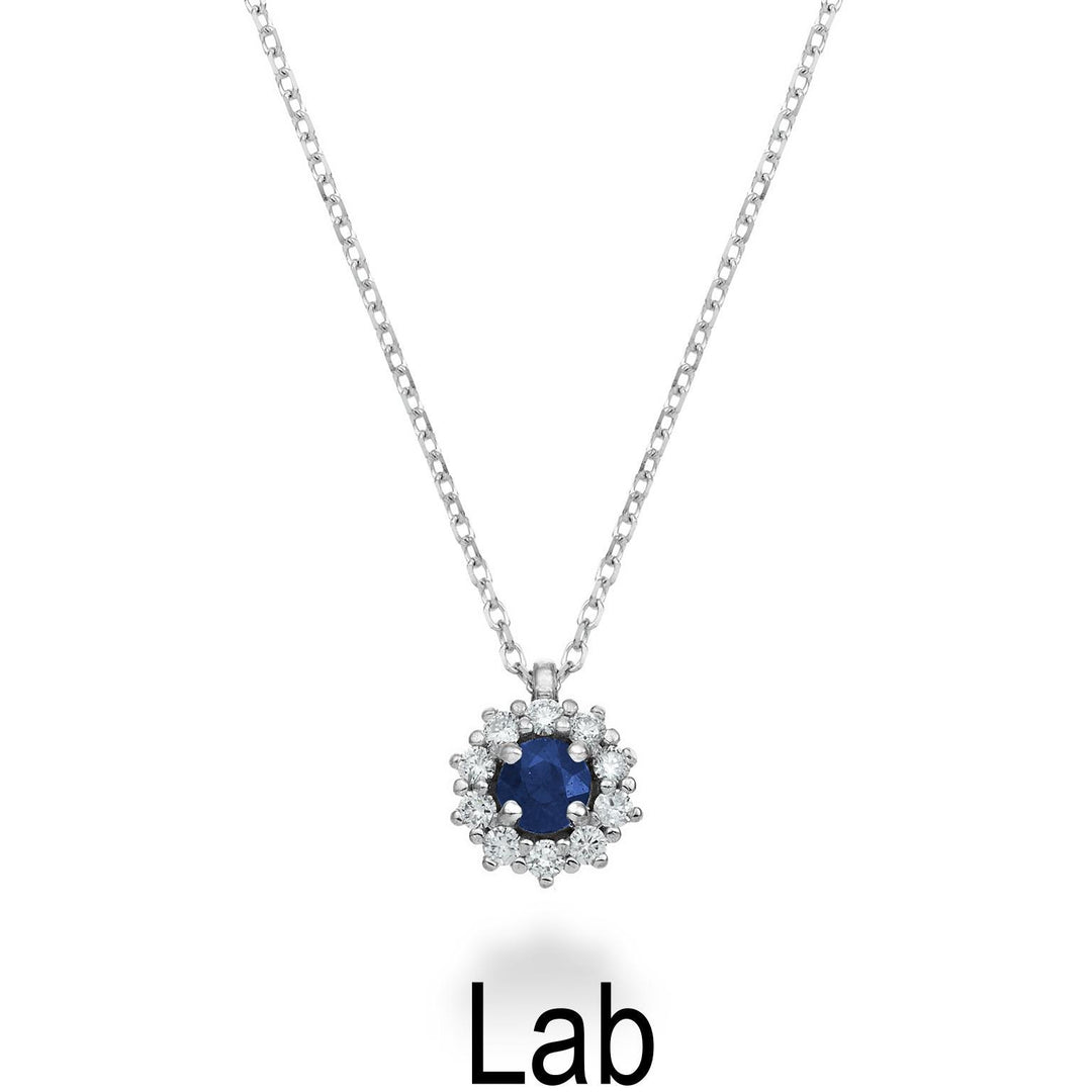 Nihama cl 18k laboratoire saphir ct.0,12 diam. 0,07 ct taille 2 ND5085O4ZFL012