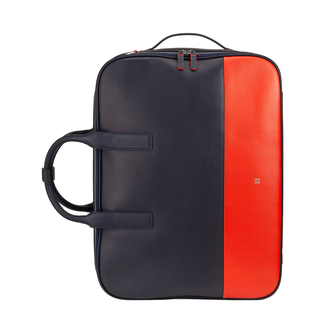 DUDU Valise de voyage pour homme et femme en cuir de haute qualité, sac à dos de voyage 33 L, bagage à main, sac à bandoulière avec fermeture éclair