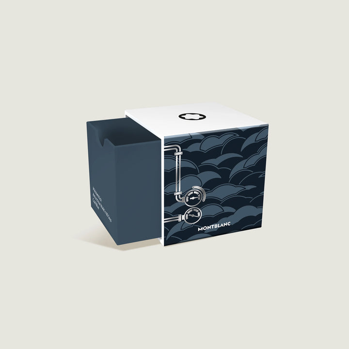 Tintero Montblanc 50ml Meisterstuck La vuelta al mundo en 80 días azul antracita 134408