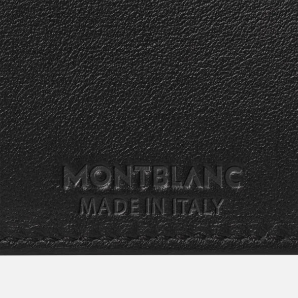 Montblanc Wallet 4 -fack med Portamonete Meisterstück Black 7164