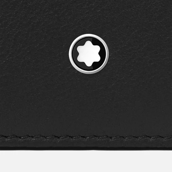 Montblanc Wallet 4 -fack med Portamonete Meisterstück Black 7164