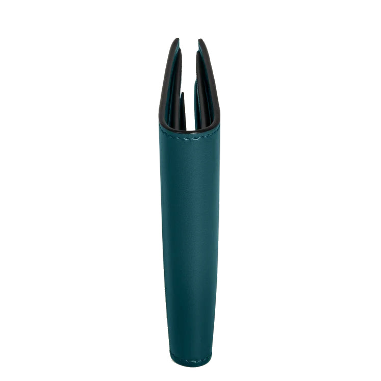 Montblanc portafoglio 6 scomparti Meisterstück blu cipro 198800