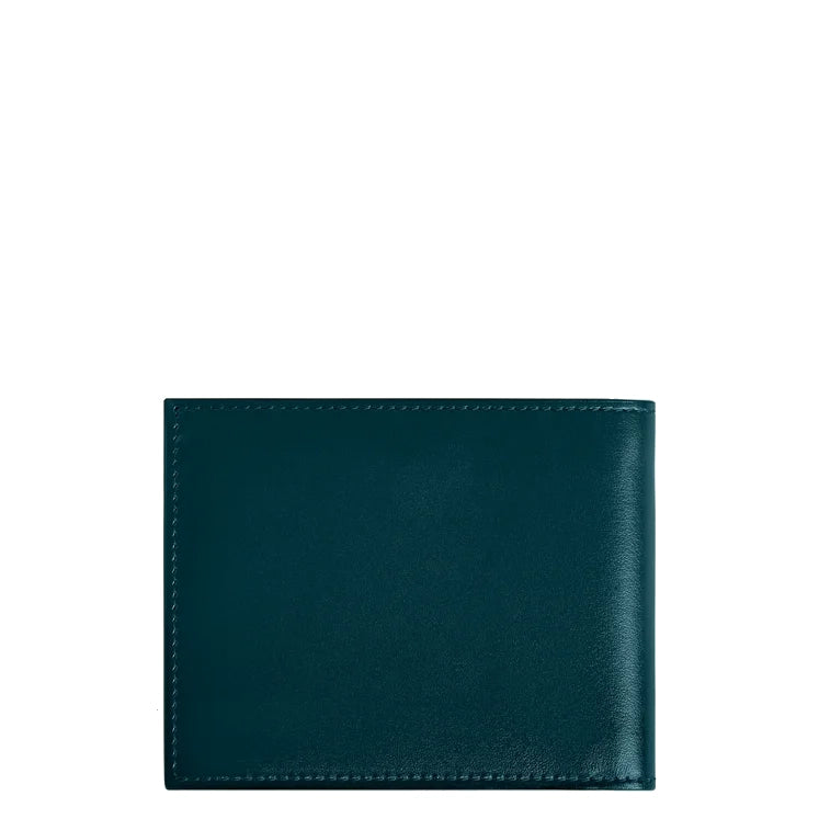 Montblanc portafoglio 6 scomparti Meisterstück blu cipro 198800