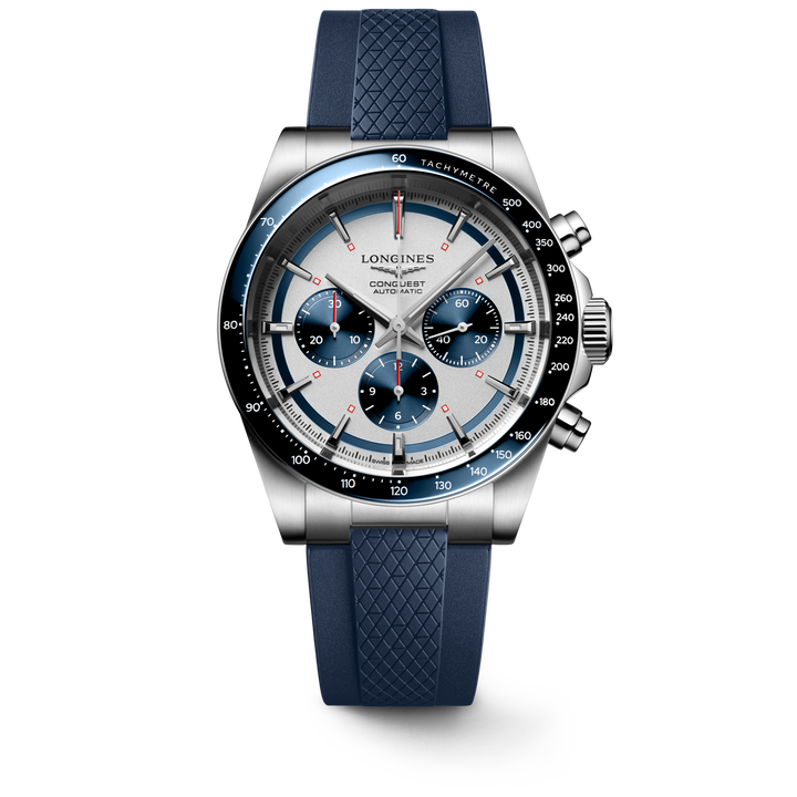 Longines orologio Conquest Chronograph 42 mm L3.835.4.98.9