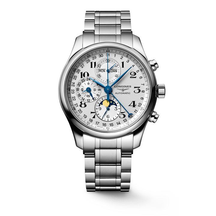 Longines orologio The Longines Master Collection Chrono Moonphase 42 mm L2.773.4.78.6