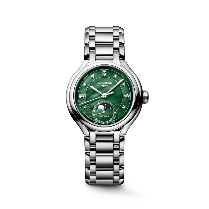 Longines orologio Longines Primaluna Moonphase 34 mm L8.126.4.07.6
