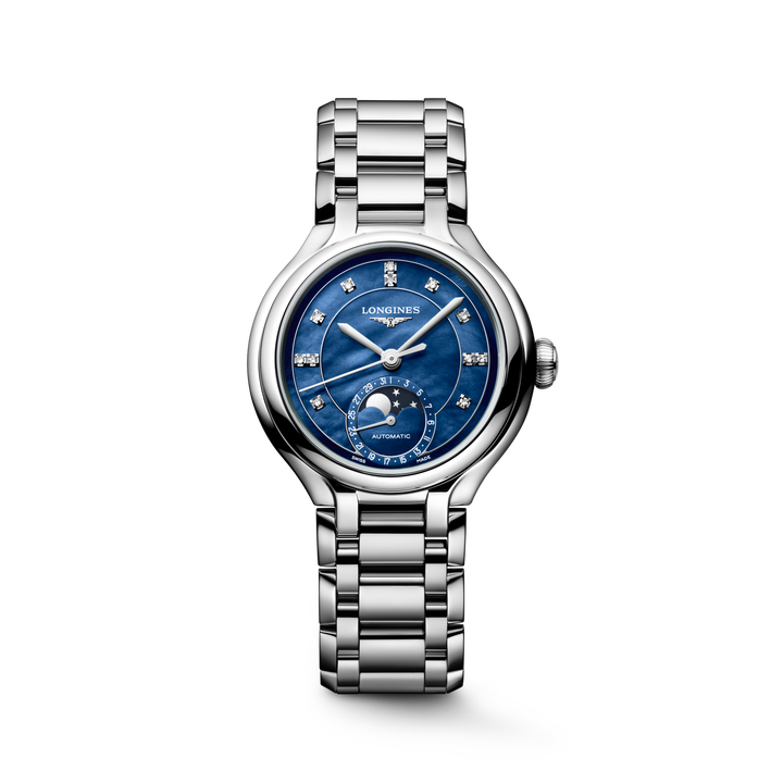 Longines orologio Longines Primaluna Moonphase 34 mm L8.126.4.97.6