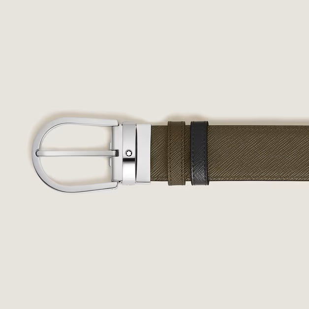 Cinturón reversible Montblanc 35 mm piel de herradura Sartorial 222147