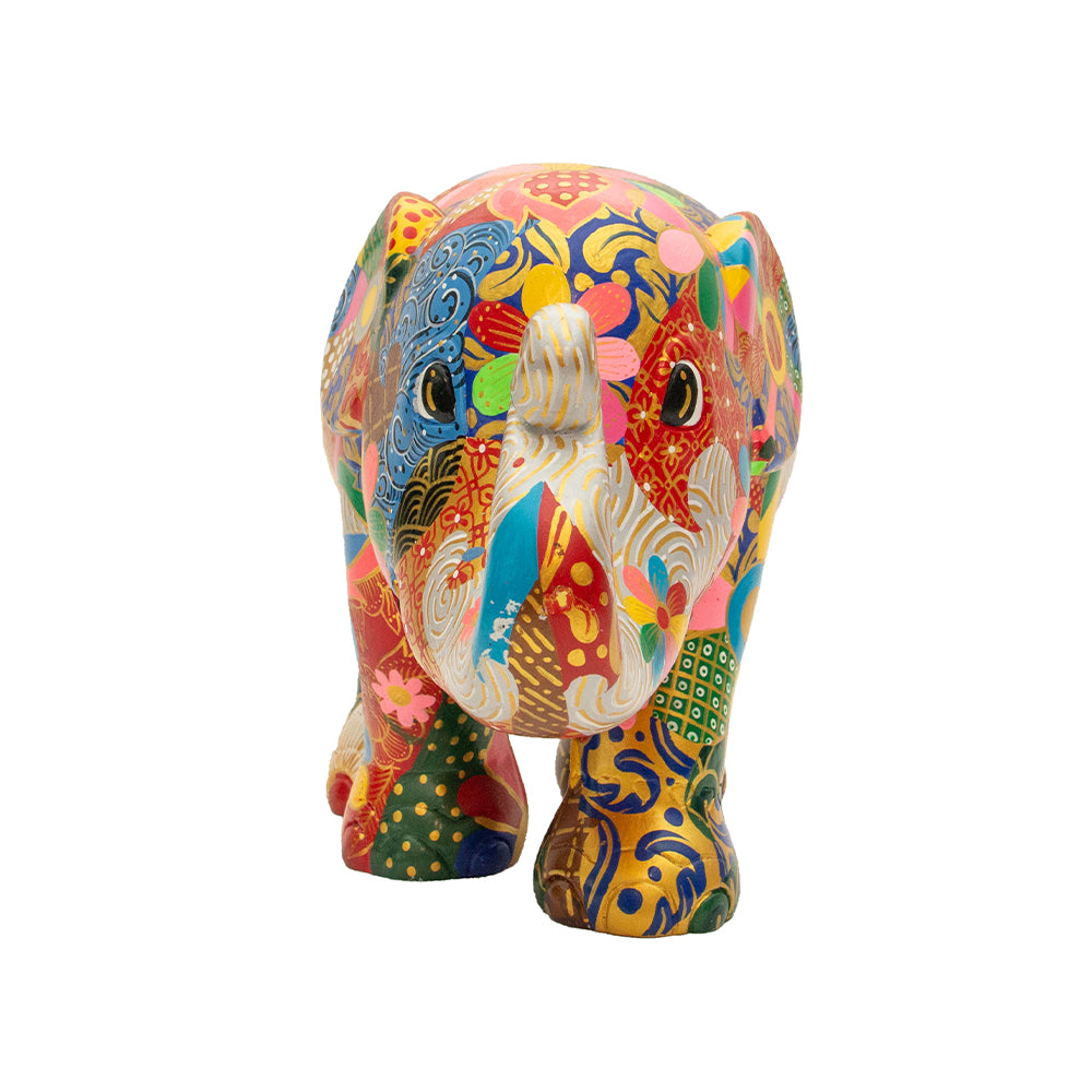 Elephant Parade elefante Sarong 20cm Limited Edition Narin Kantawong Sarong 20