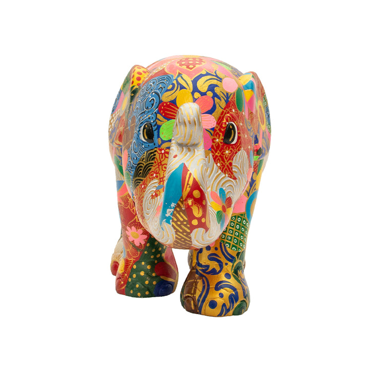 Elephant Parade elefante Sarong 20cm Limited Edition Narin Kantawong Sarong 20