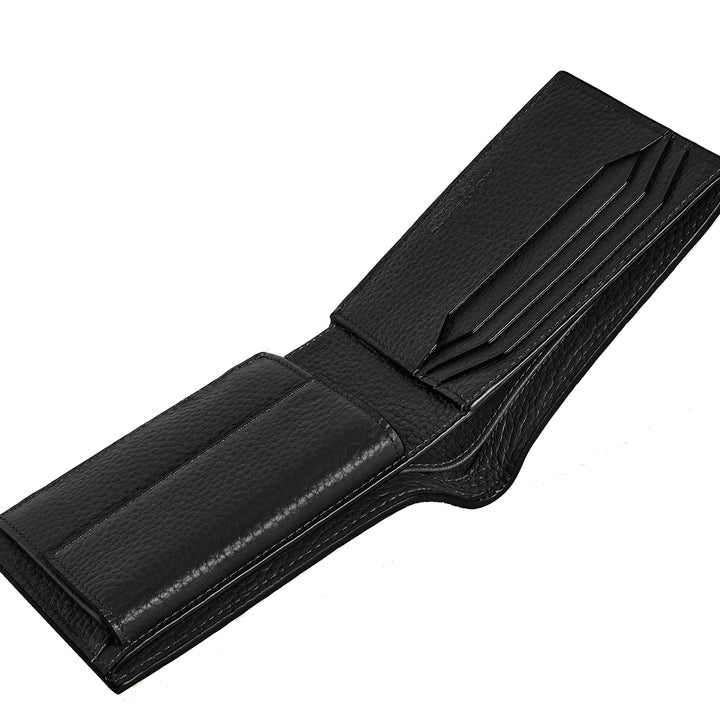 Cartera Montblanc con monedero 4 compartimentos negro 220217