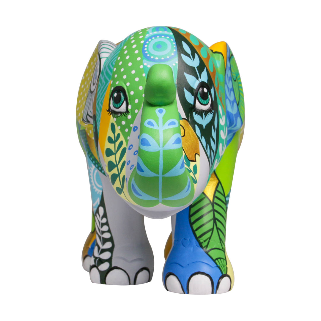Elephant Parade elefante Happy Sarawak 15cm Limited Edition Wanchalerm Mueanpang Hong Kong 2014 SKU Happy Sarawak 15