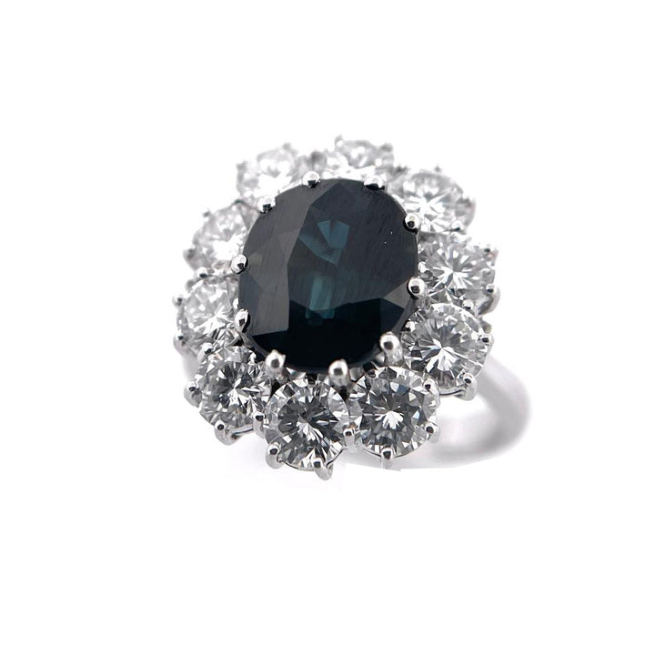 Bláth Fáinne Capodagaglia 18kt Diamond Sapphire 0009AG