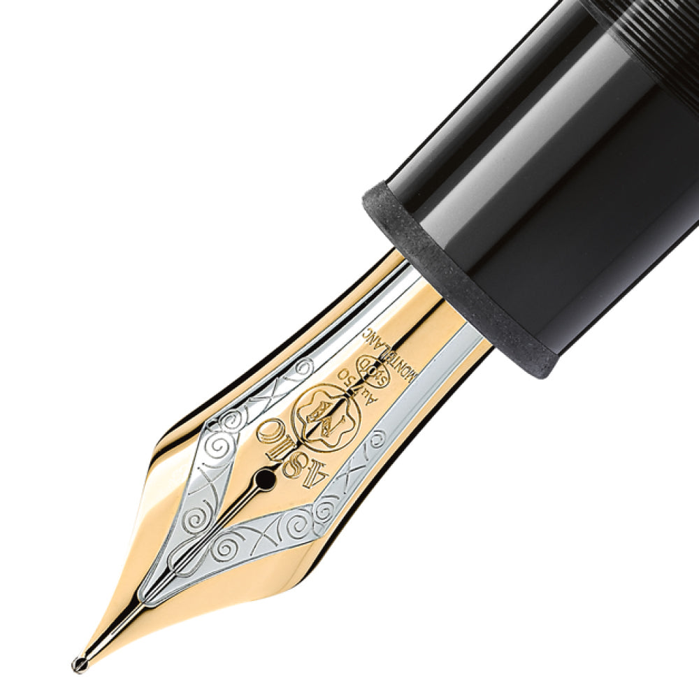 Pluma estilográfica Montblanc Meisterstück 149 acabado oro punta M 115384 nueva referencia 132113