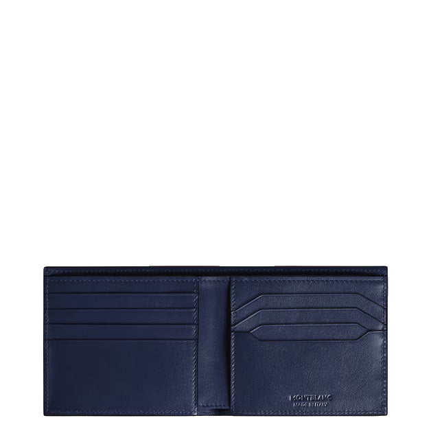 Portefeuille Montblanc 8 poches Meisterstück cuir noir 221324