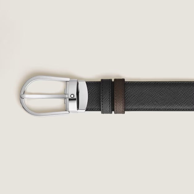 Cinturón reversible Montblanc 30 mm piel de herradura Sartorial 222139