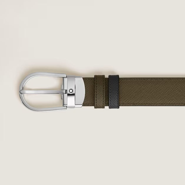 Cinturón reversible Montblanc 30 mm piel de herradura Sartorial 222141