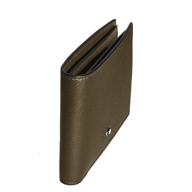 Montblanc portafoglio pelle Sartorial kaki 221362
