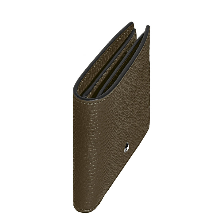 Cartera Montblanc 6cc caqui 220197