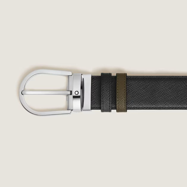 Cinturón reversible Montblanc 35 mm piel de herradura Sartorial 222147