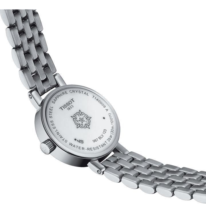 Tissot Watch Lovely Round 19.5 mm Madreperper Diamonds Acero T140,009.61.116.00