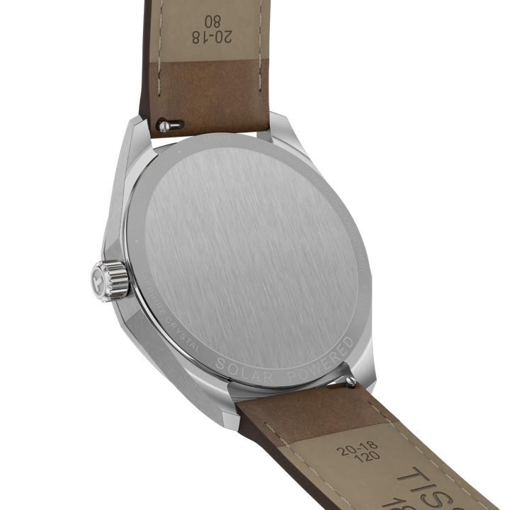 Montre Tissot PRC 100 Solar 39mm acier quartz argenté T151.422.16.031.00