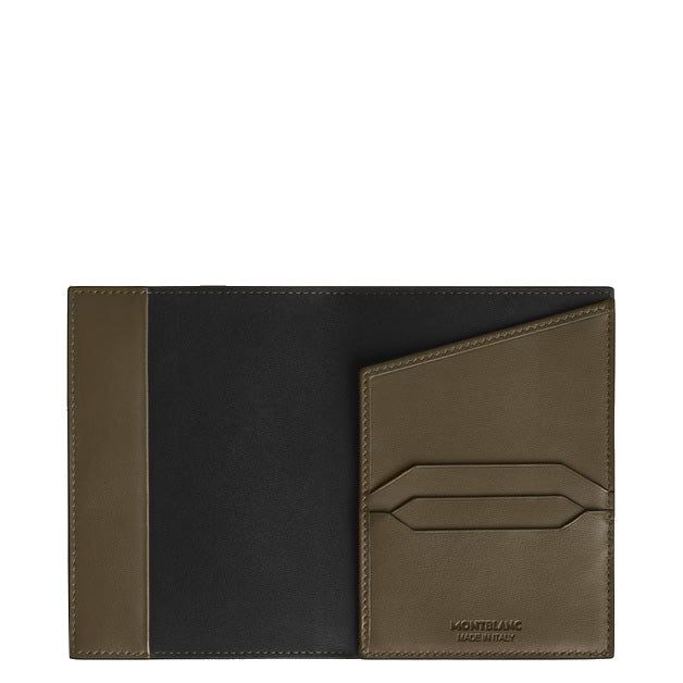 Montblanc porta passaporto pelle Extreme kaki 221430