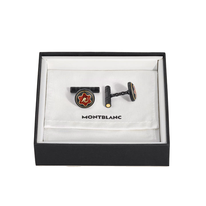 Montblanc cufflinks Great Characters Homage to Bruce Lee 135971