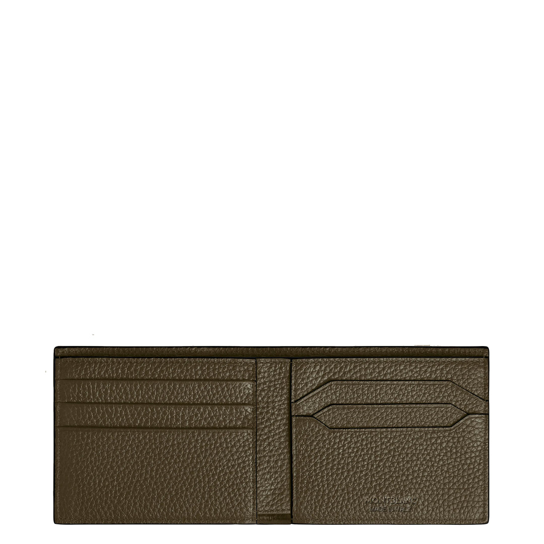 Cartera Montblanc 6cc caqui 220197