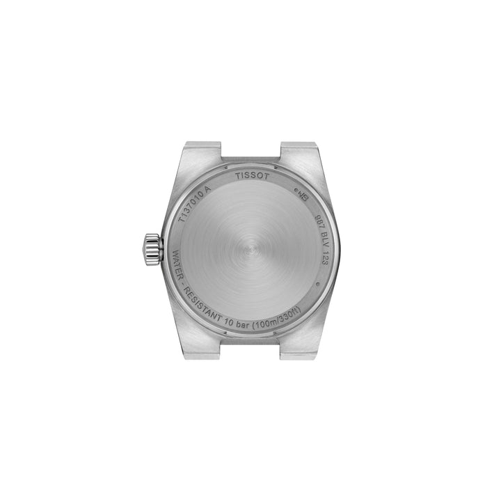 Tissot watch PRX 25mm mother of pearl quartz steel PVD finish rose gold T137.010.21.111.00