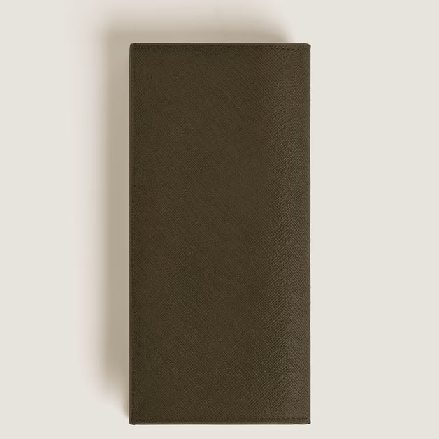 Cartera larga Montblanc 14 bolsillos Sartorial piel caqui 221364