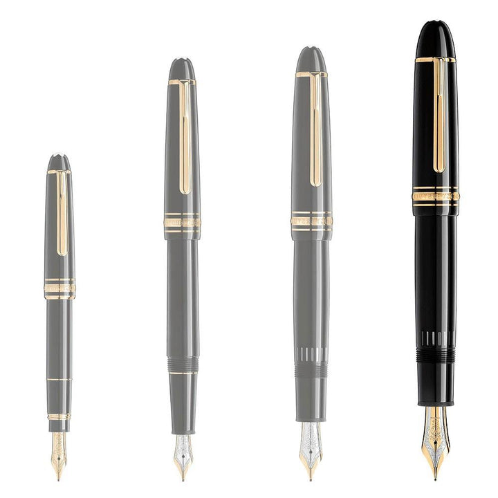 Pluma estilográfica Montblanc Meisterstück 149 acabado oro punta M 115384 nueva referencia 132113
