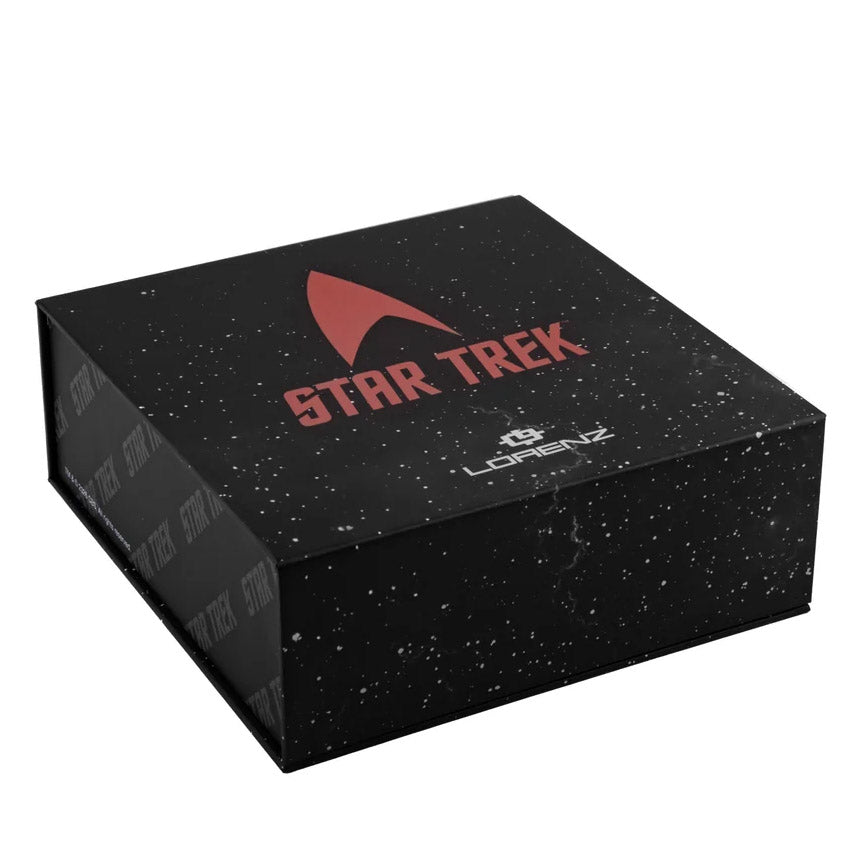 Lorenz watch STAR TREK Warp Speed ​​40x36 mm red quartz steel red PVD finish 030287EN