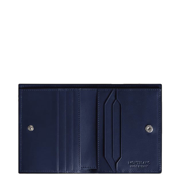 Cartera compacta Montblanc 6 bolsillos Meisterstück cuero negro 221322