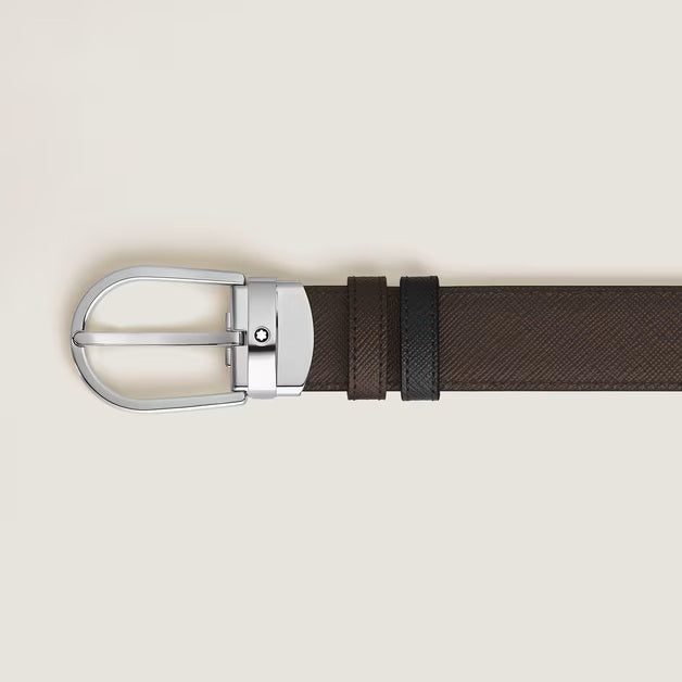Cinturón reversible Montblanc 30 mm piel de herradura Sartorial 222139