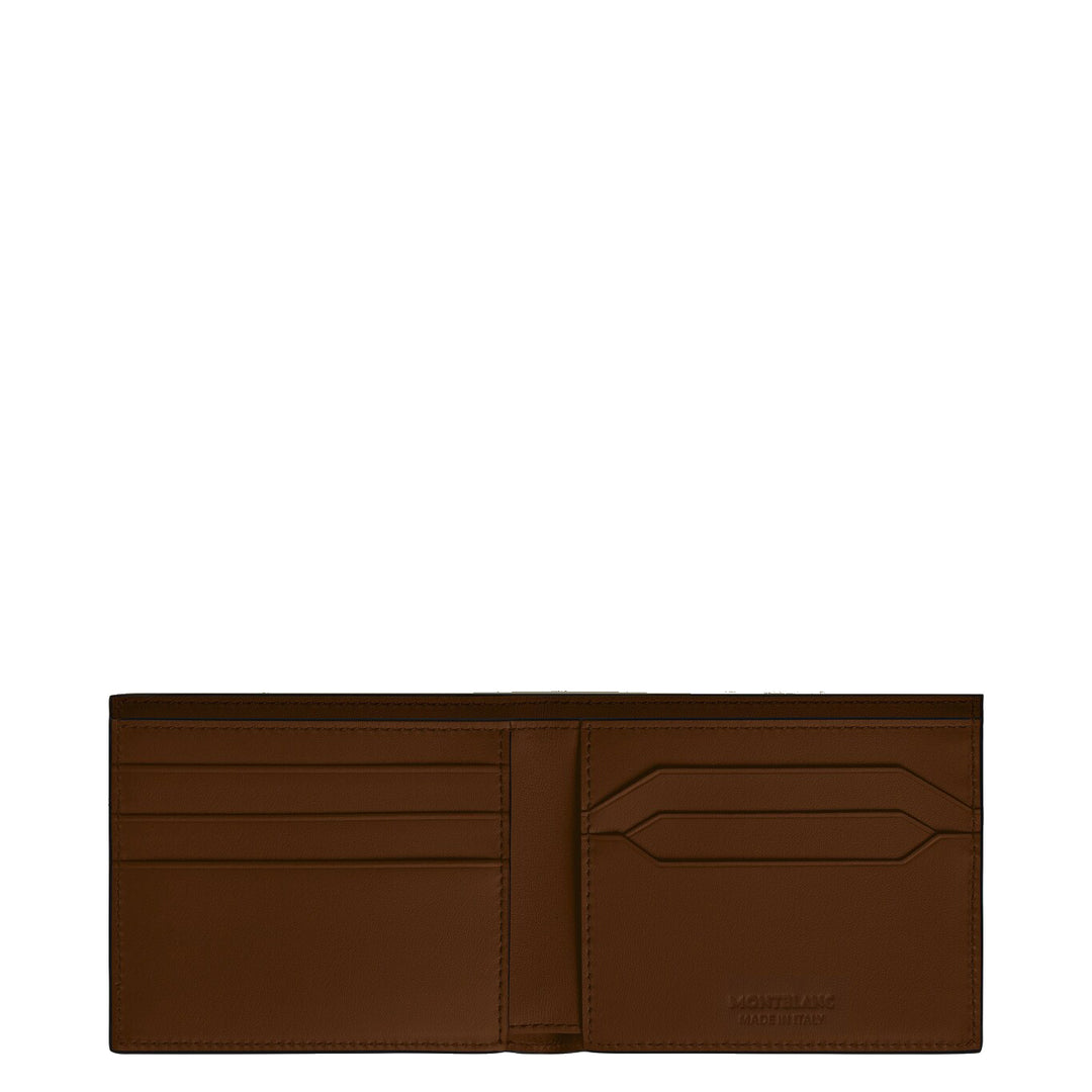 Cartera Montblanc 6 compartimentos Meisterstück sombreado marrón 220315