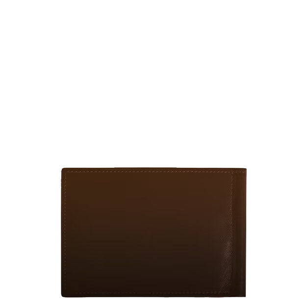 Cartera Montblanc de 6 bolsillos con clip para billetes Meisterstück Marrón degradado 220316