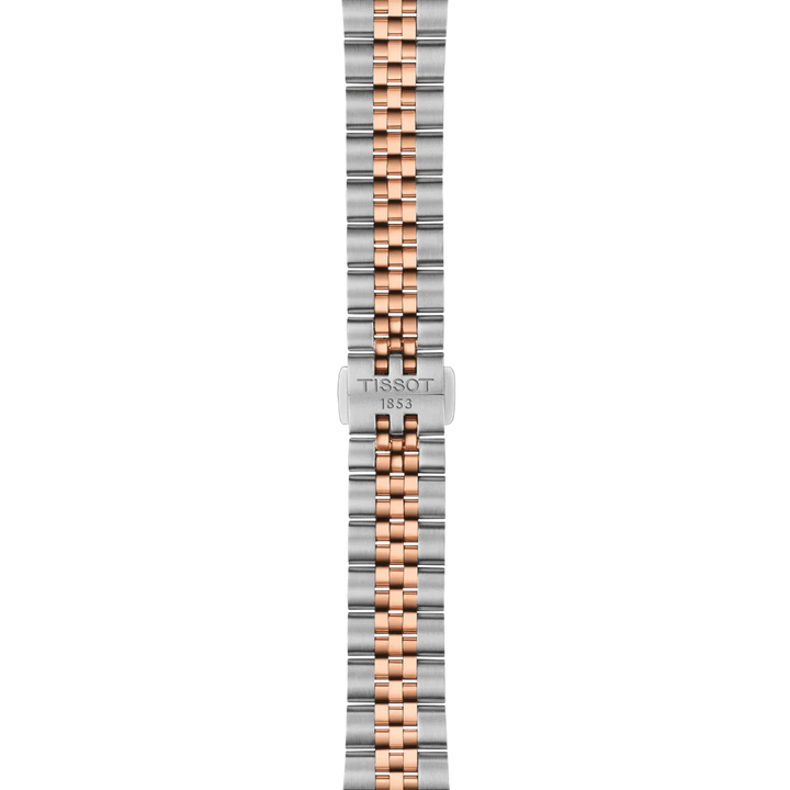 Ballade Tissot Watch 34mm Gorm Grianchloch Gorm Críochnaíonn PVD Pink Gold T156.210.22.041.00