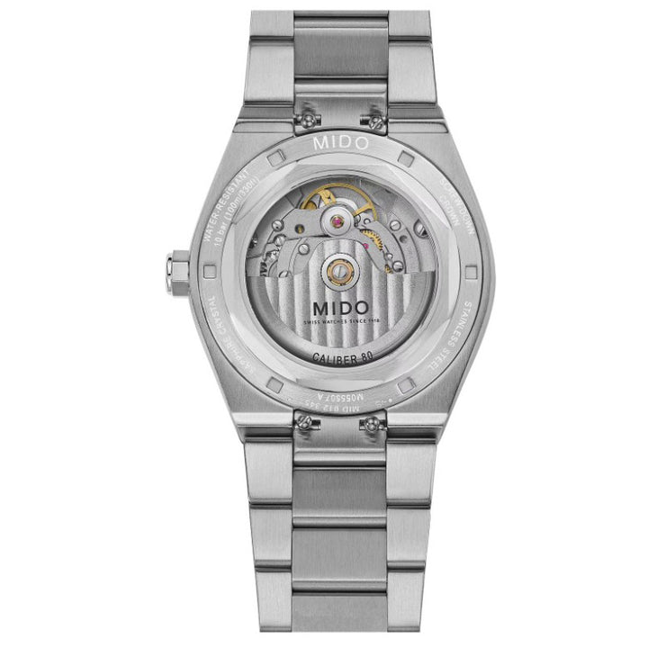 Reloj Mido Multifort 8 One Crown turquesa 40mm automático acero M055.507.11.041.00