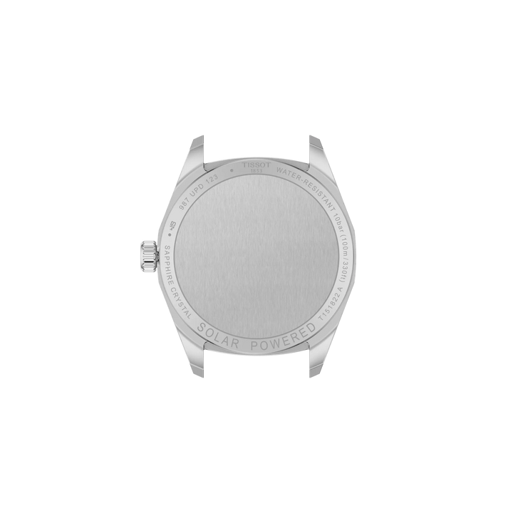 Tissot PRC 100 Solar 39mm acero cuarzo plateado T151.822.11.031.00