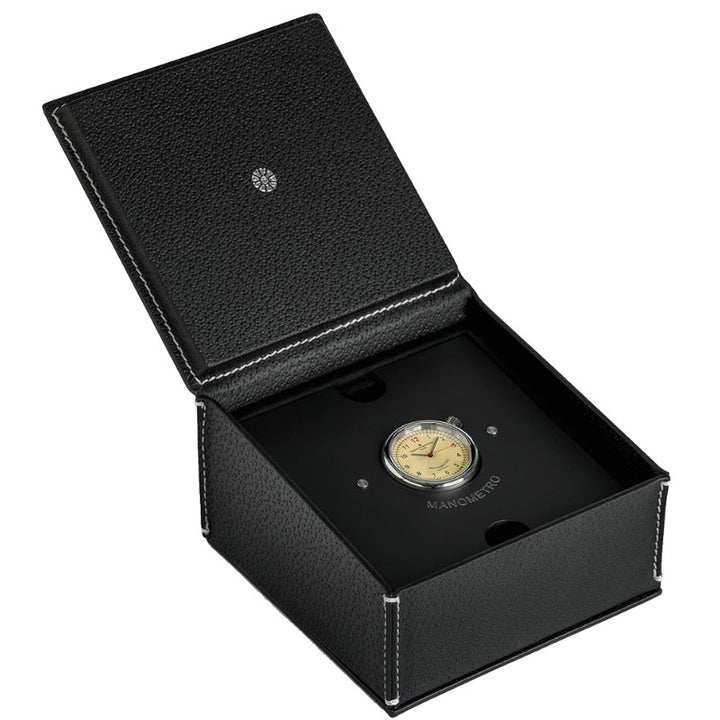 Giuliano Mazzuoli orologio Manometro 45mm avorio automatico acciaio MRP01N