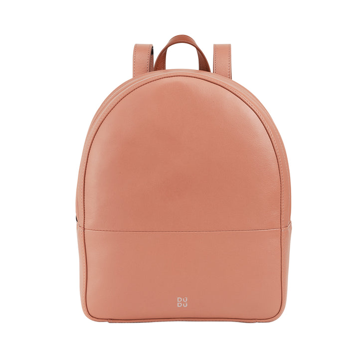 DUDU Mochila Colorida de Verano para Mujer en Piel Suave Mochila Multicolor con Doble Cremallera